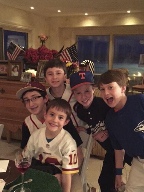 Baseball Haggadah Seder Photo