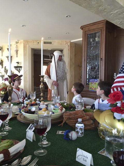 Baseball Seder Moses