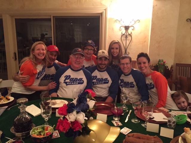 Baseball Seder Team Group Shot